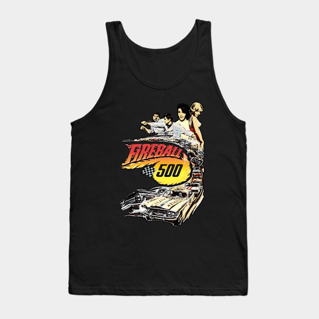 Fireball 500 Tank Top by TEEVEETEES